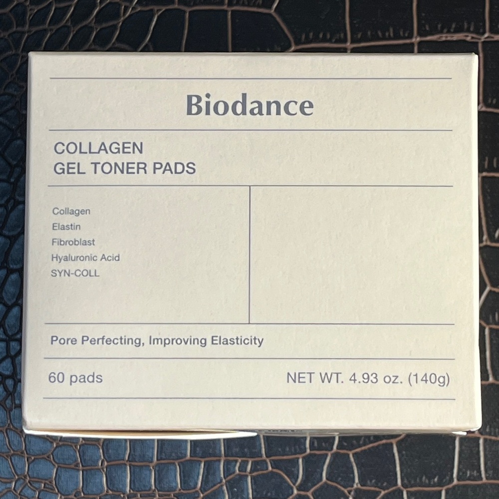 Biodance  Collagen Gel Toner Pads for Pore Minimizing & Firming Care New in Box
